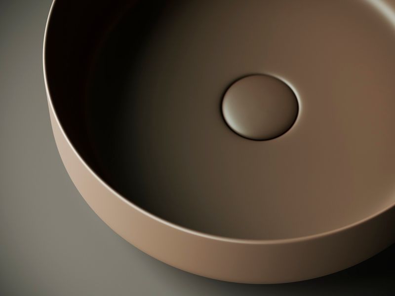 Донный клапан Ceramica Nova CN2000MDB (темно коричневый матовый), без перелива