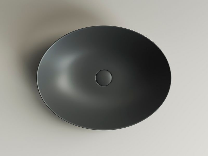 Донный клапан Ceramica Nova CN2000MDH (темный антрацит матовый), без перелива