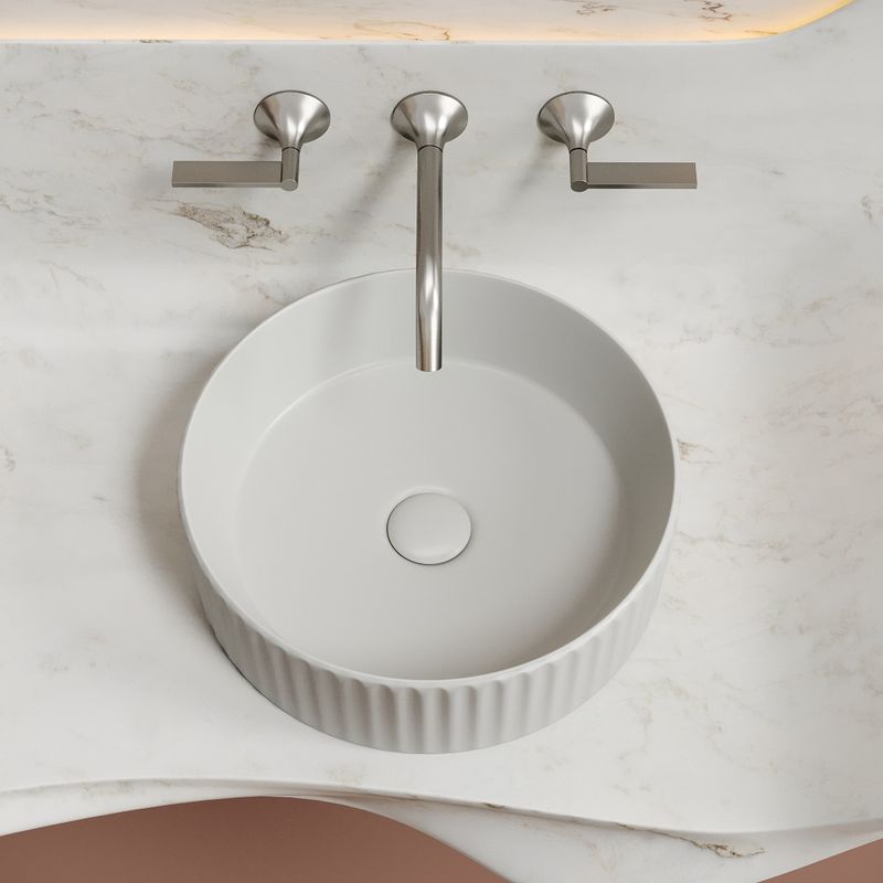 Донный клапан Ceramica Nova CN2000MSG (серый матовый), без перелива