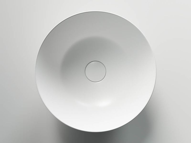 Донный клапан Ceramica Nova CN2000MW (белый матовый), без перелива