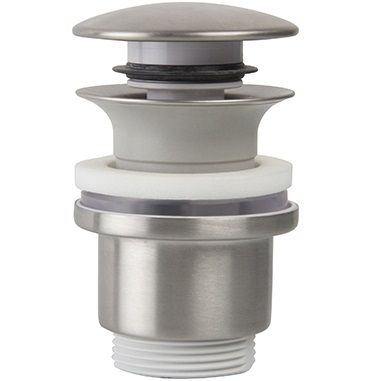 Донный клапан click-clack Fima Carlo Frattini Spillo Steel F2955INOX (нержавеющая сталь)