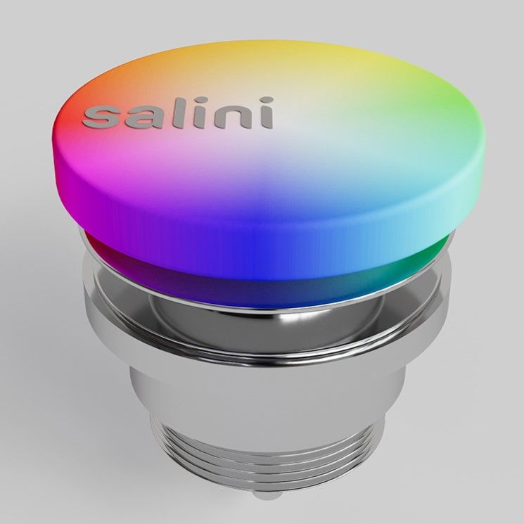 Донный клапан для раковины Salini S-Stone D 602 167301MF (покраска по RAL, матовый), фиксированный