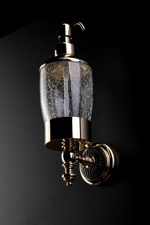 Дозатор настенный Boheme Palazzo 10117 (золотой)