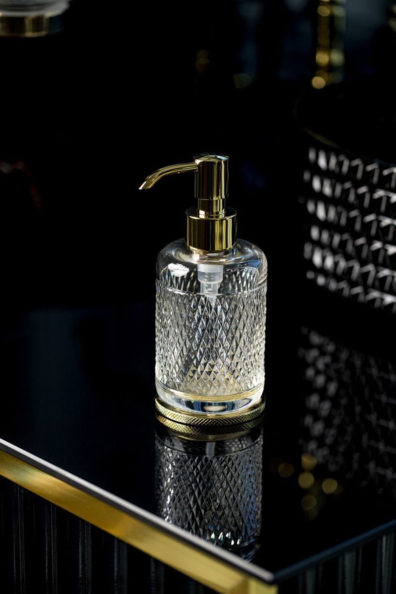 Дозатор настольный Boheme Aura 10250-G (золотой)