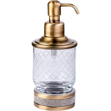 Дозатор настольный Boheme Royal Cristal 10929-BR (бронза)