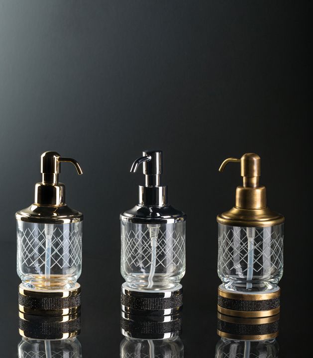 Дозатор настольный Boheme Royal Cristal 10929-BR (бронза)