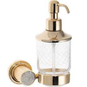 Дозатор подвесной Boheme Royal Cristal 10932-G (золотой)