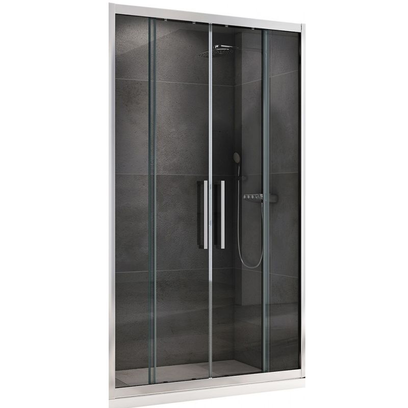 Душевая дверь Abber Schwarzer Diamant AG33160H 160х195 (хром)