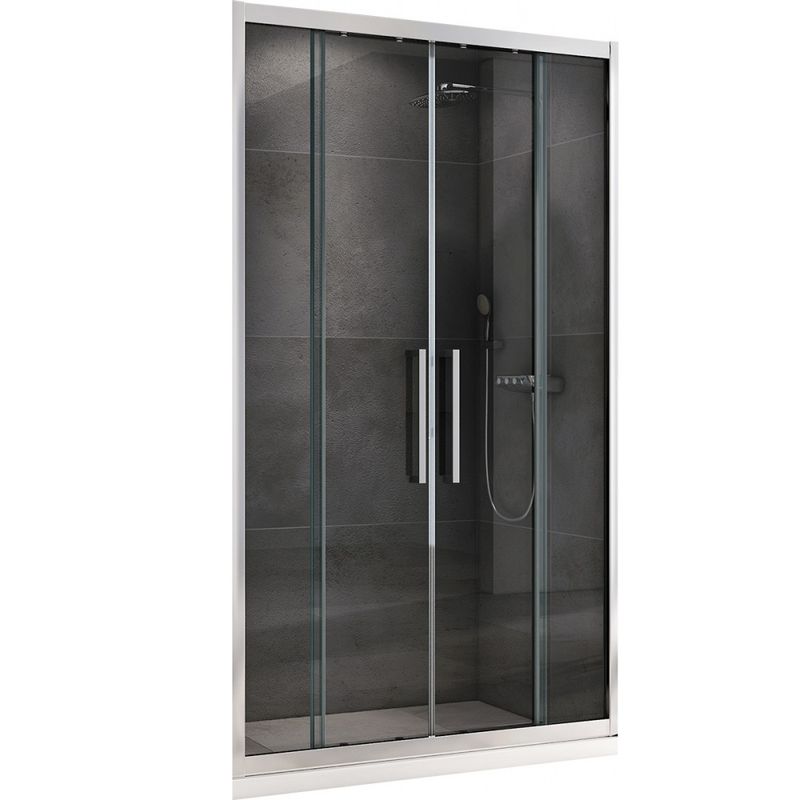 Душевая дверь Abber Schwarzer Diamant AG33170H 170х195 (хром)
