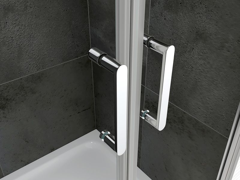 Душевая дверь Abber Sonnenstrand AG04100C 100х195 (хром)