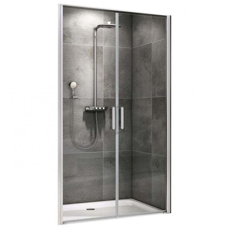 Душевая дверь Abber Sonnenstrand AG04100C 100х195 (хром)