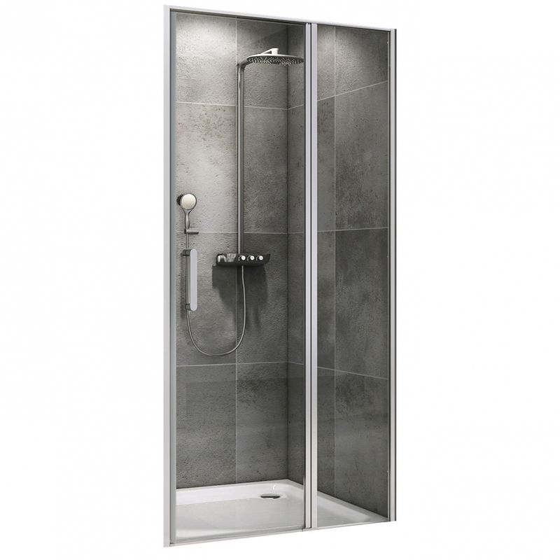 Душевая дверь Abber Sonnenstrand AG04140S 140х195 (хром)