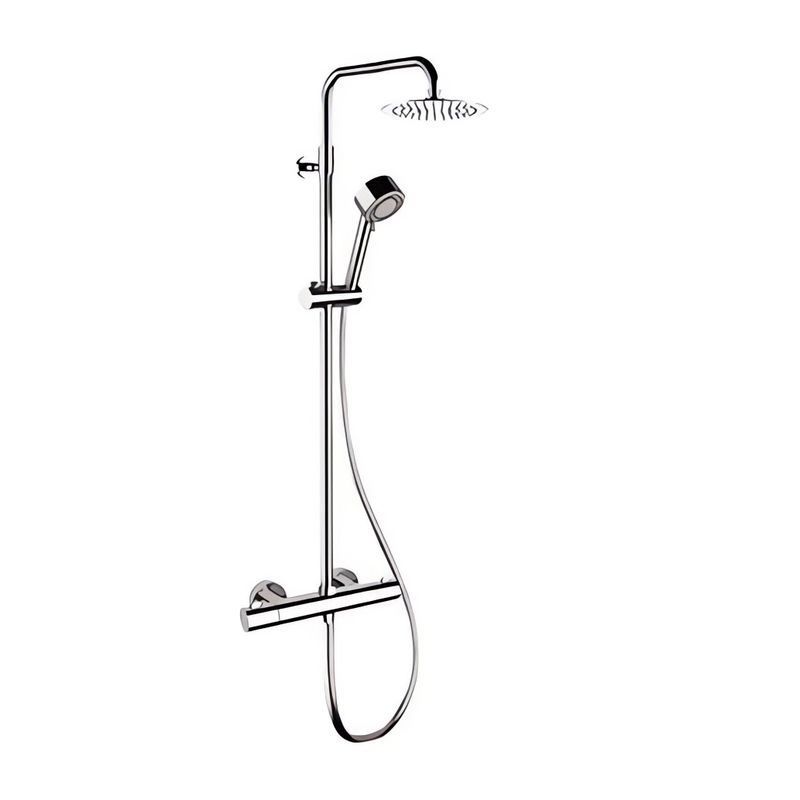 Душевая стойка Remer Elegance EQ32AUFM20 (хром), верхний душ 20 см