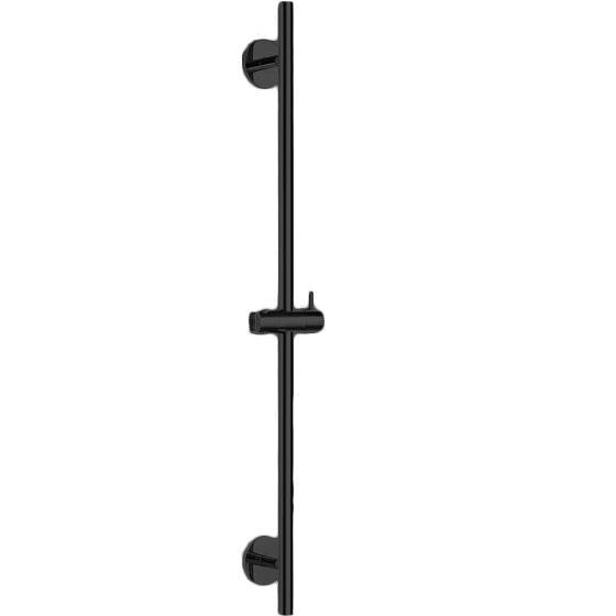 Душевая штанга Almar E087075.MB 100см (черный матовый), с шлангом, ручным душем