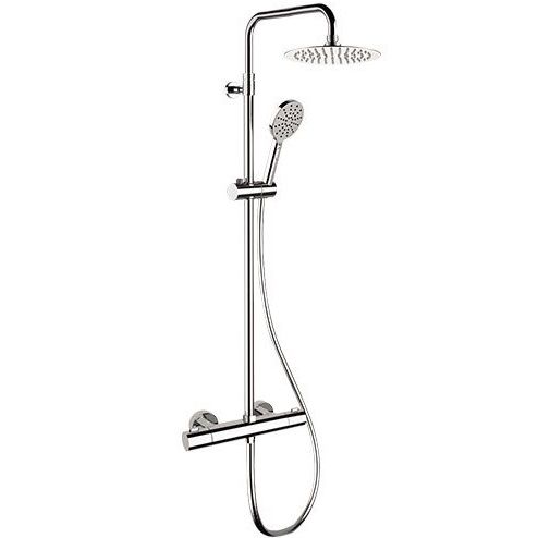 Душевая система Remer Elegance EQ32A8MPUFM25G (хром), с термостатом, без излива