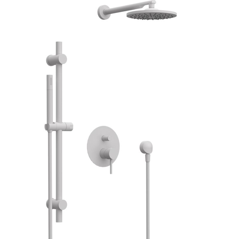 Душевая система Remer X Style X09S01OBO (белый матовый), без излива