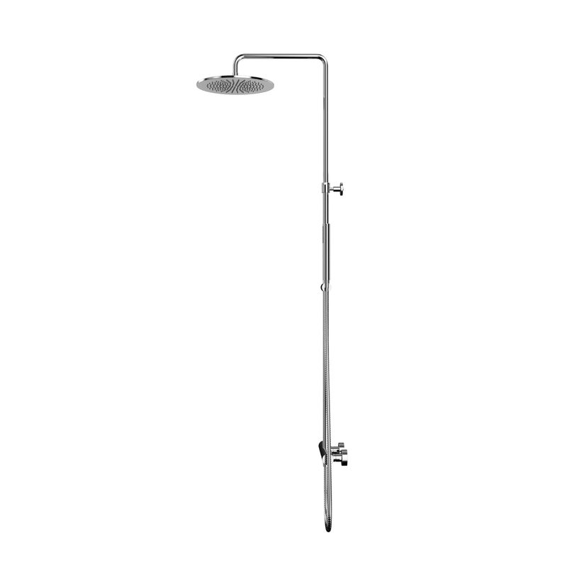 Душевая стойка 30x30см., Whitecross серия Y Y1254CR (хром), с термостатом, без излива