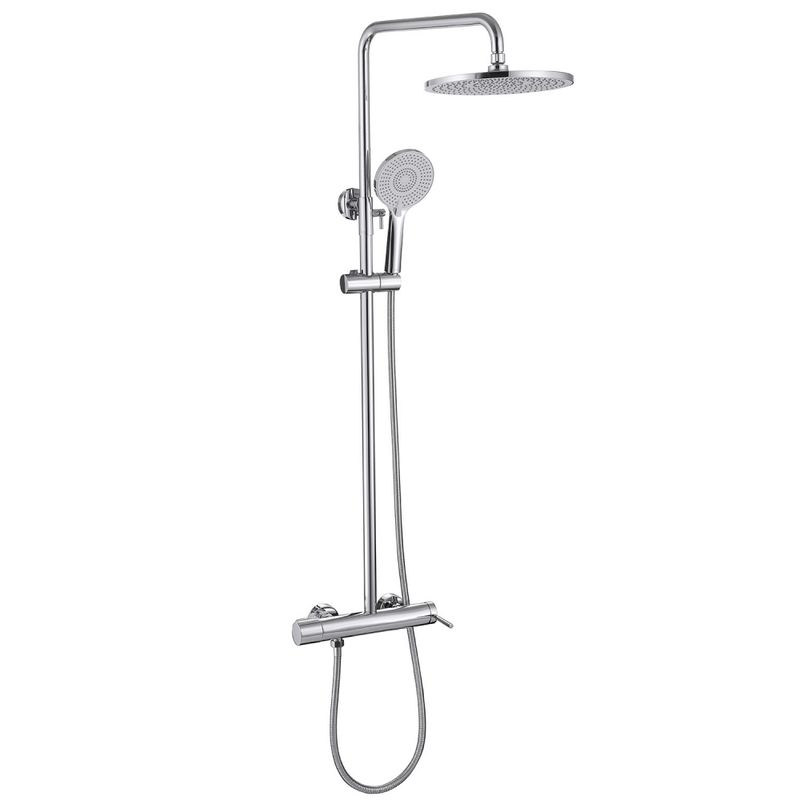 Душевая стойка Abber Emotion AF8816 (хром), с изливом