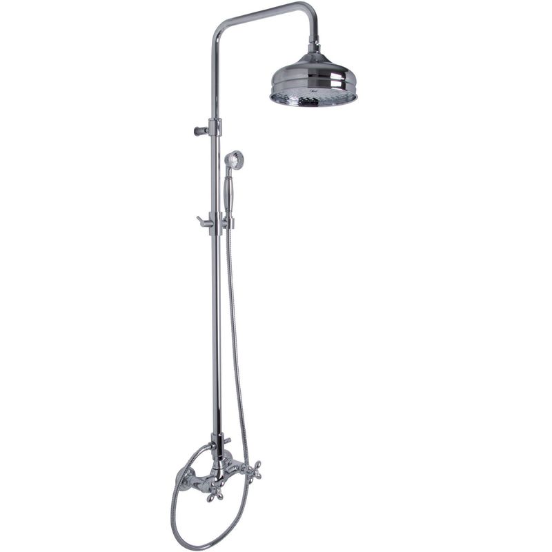 Душевая стойка Fima Carlo Frattini Olivia F5005/2CR (хром), без излива