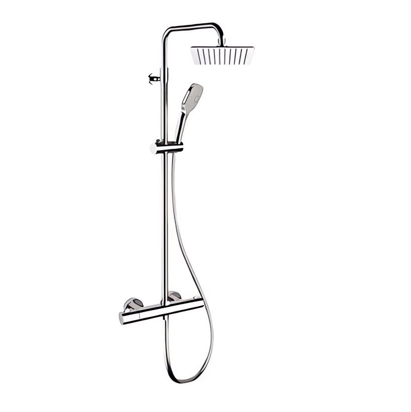 Душевая стойка Remer Elegance EQ32A8CPUFD25 (хром), верхний душ 25 см