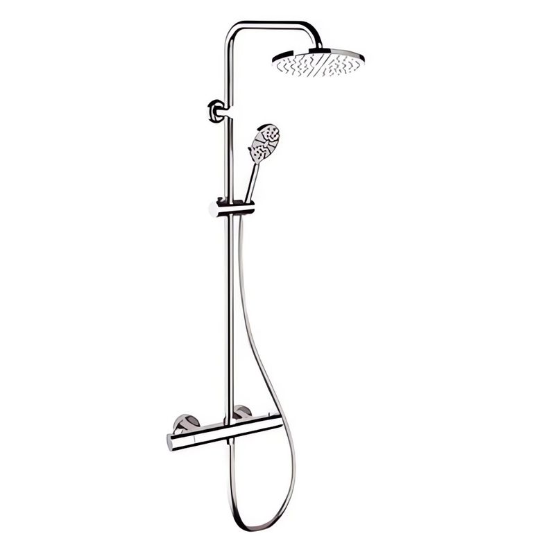 Душевая стойка Remer Elegance EQ32X8MPMD20 (хром), верхний душ 20 см