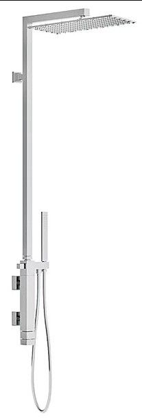Душевой гарнитур Remer Qubika Thermo QT36XL (хром)