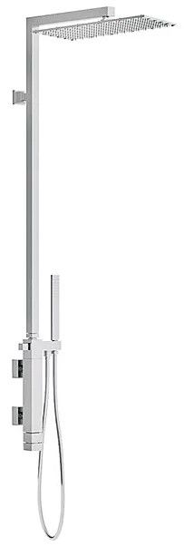 Душевой гарнитур Remer Qubika Thermo QT37XL (хром)