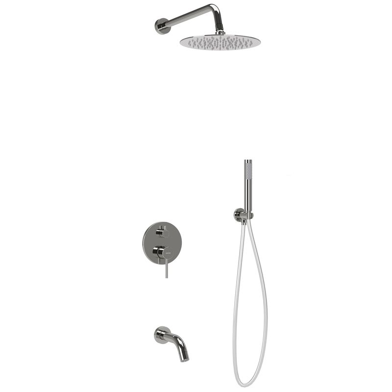 Душевой комплект Sancos Селекция (Select) SC3004CH (хром), с изливом