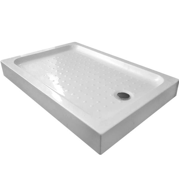 Душевой поддон Gemy ST15T 100x80x14 (белый), прямоугольный