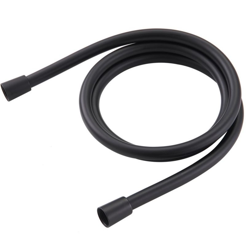 Душевой шланг Sancos 160 см SC5001MB (черный матовый), с защитой от перекручивания