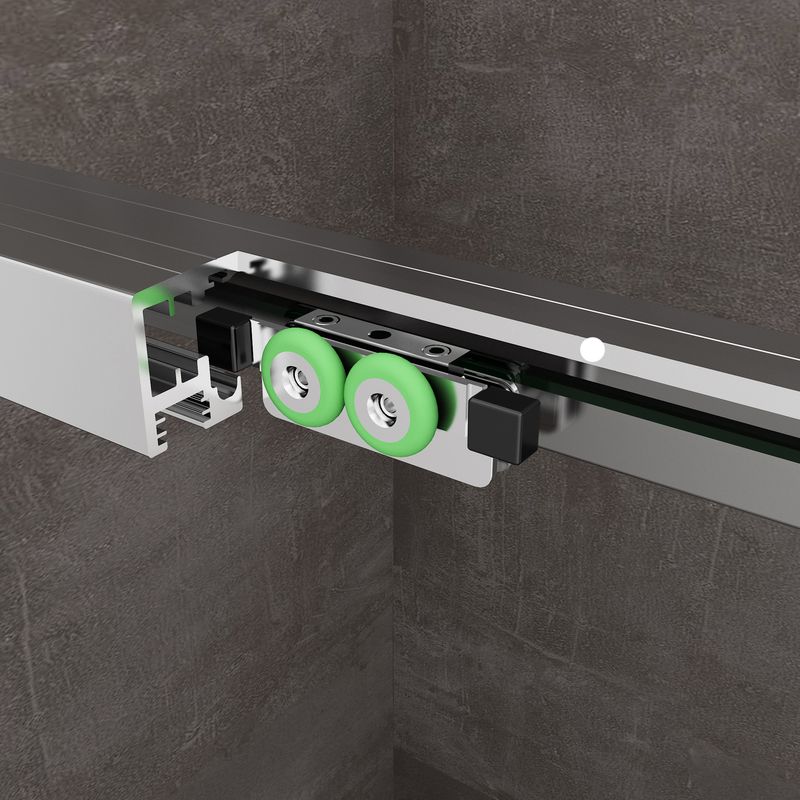 Душевой уголок Abber Komfort AG93130-S92 130x90x200 (хром), с доводчиками