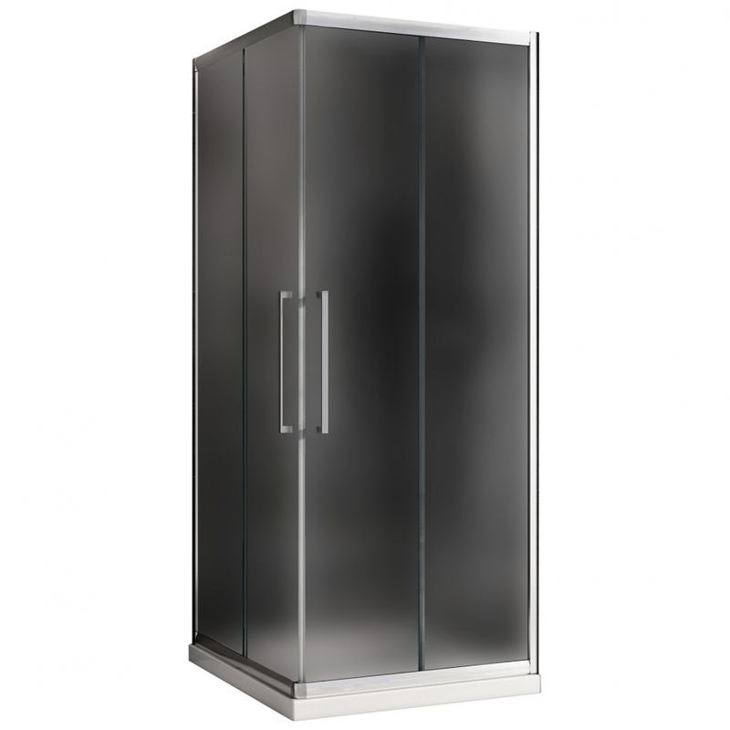 Душевой уголок Abber Schwarzer Diamant AG02090MH 90х90х195 (хром)