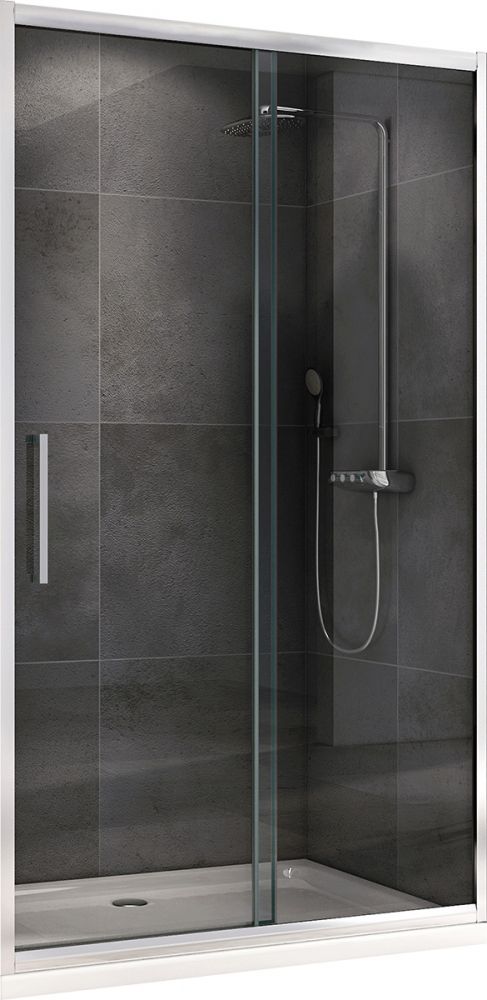 Душевой уголок Abber Schwarzer Diamant AG30120H-S50 120x50x195 (хром)