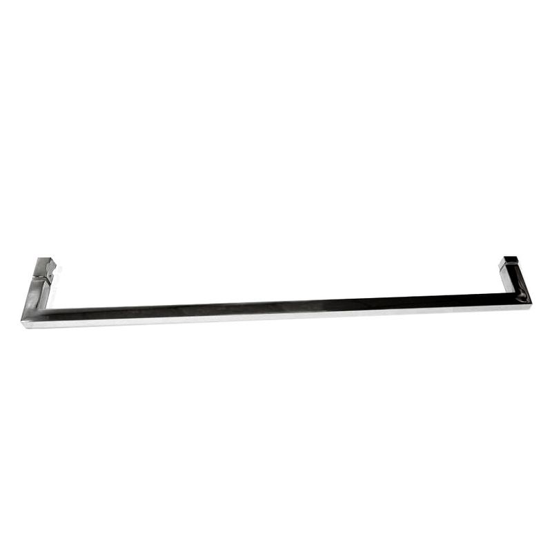 Душевой уголок Abber Schwarzer Diamant AG30140H-S90-S90 140x90x195 (хром), П-образный