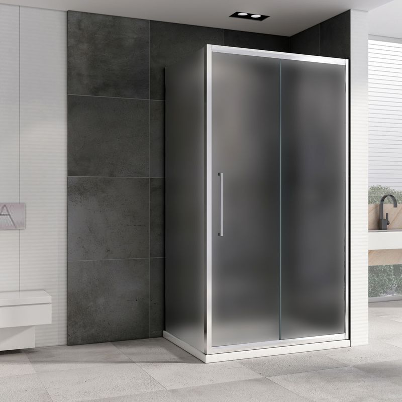 Душевой уголок Abber Schwarzer Diamant AG30150MH-S50M 150x50x195 (хром)