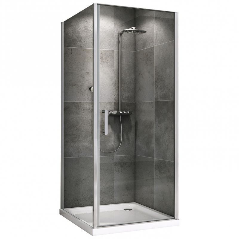 Душевой уголок Abber Sonnenstrand AG04060-S85 60x85x195 (хром)