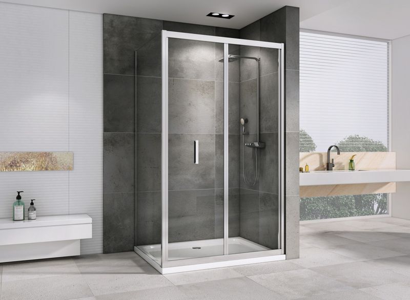 Душевой уголок Abber Sonnenstrand AG07090-S90 90x90x195 (хром)