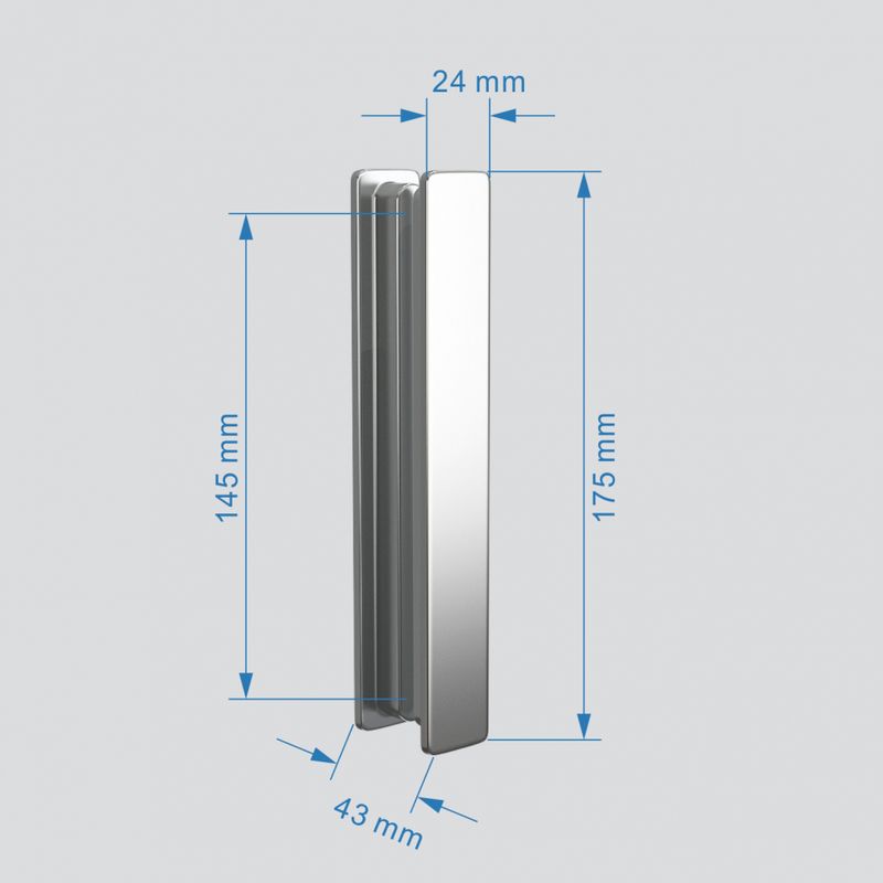 Душевой уголок Abber Sonnenstrand AG07110-S100 110x100x195 (хром)