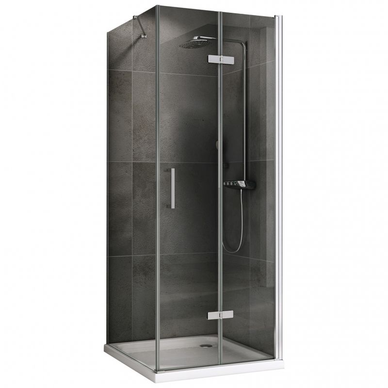 Душевой уголок Abber Zart AG08090P-S71 90x70x195 (хром)