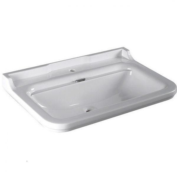Раковина подвесная Kerasan Waldorf  4141K1bi/cr*1 80х55