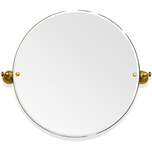 Зеркало подвесное TW Harmony TWHA023oro 69х60