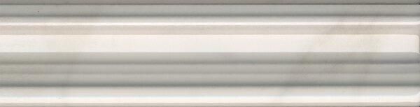 Бордюр Багет Kerama Marazzi Висконти белый BLB042 5х20