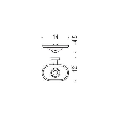 Мыльница Colombo Design Basic B2701