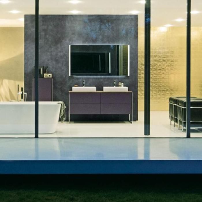 База на ножках Duravit XSquare XS4926B9494 140x40
