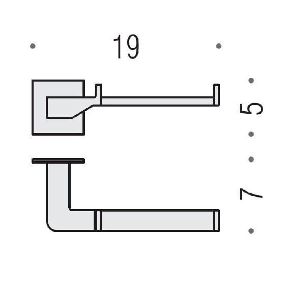 Держатель туалетной бумаги Colombo Design Forever В2908