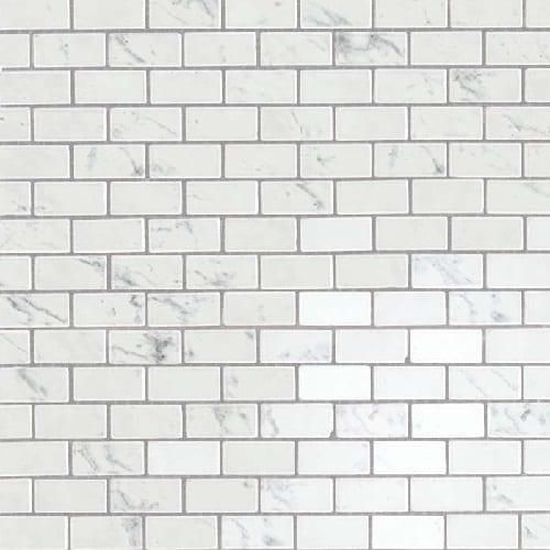 Мозаика Atlas Concorde Marvel Stone Carrara P. Mosaico Burattato Lapp. AS34 29.8х29.8