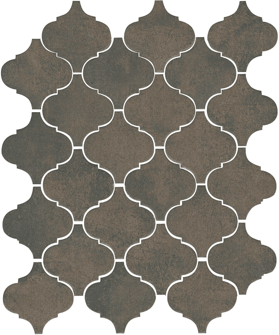 Настенная плитка Kerama Marazzi Арабески Котто Коричневый 65004 26x30