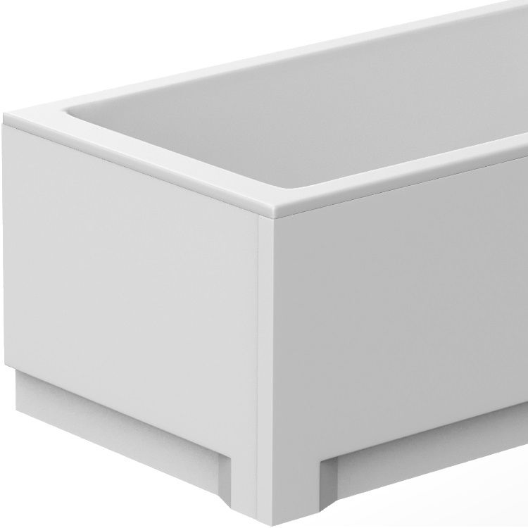 Экран Whitecross 1101.08056.100L 80x57см (белый), левый