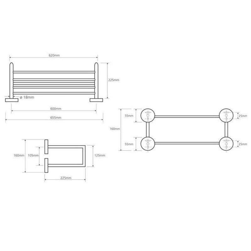 Полка Bemeta Omega 104205102