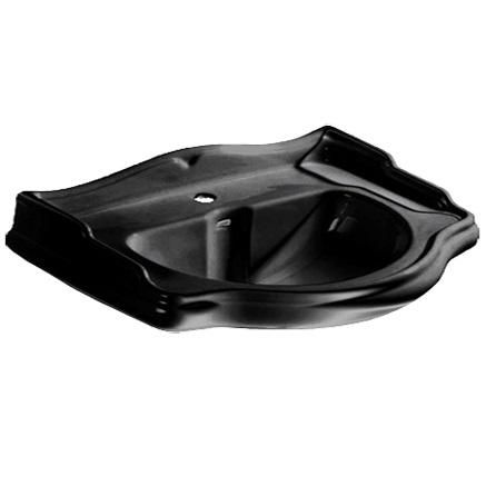 Раковина подвесная Kerasan Retro 104704*1 nero 73х54
